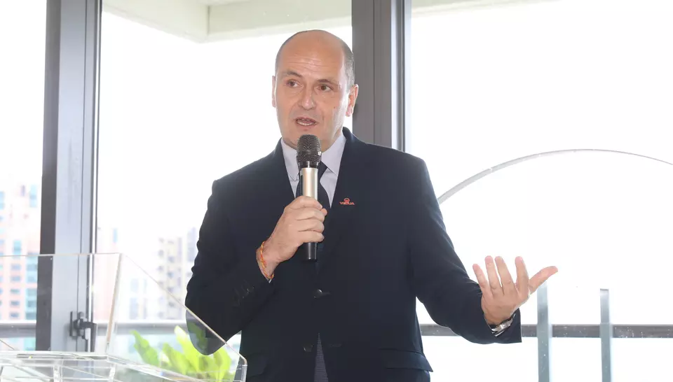 Mr. Laurent Pelletier, CEO of Veolia Hong Kong and Macau