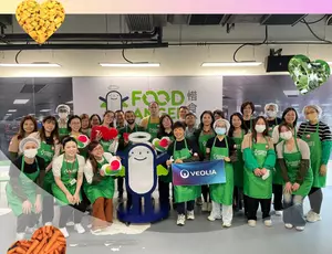 Veolia Volunteers Support Food Angel in Celebration of International Women's Day