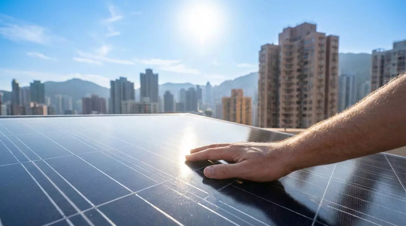 PV Panels (Warm illustration)