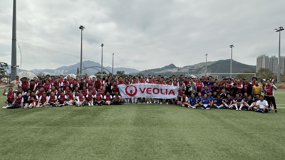 Veolia Hong Kong Football Tournament 2024:  A Vibrant Day for Colleagues and Families!