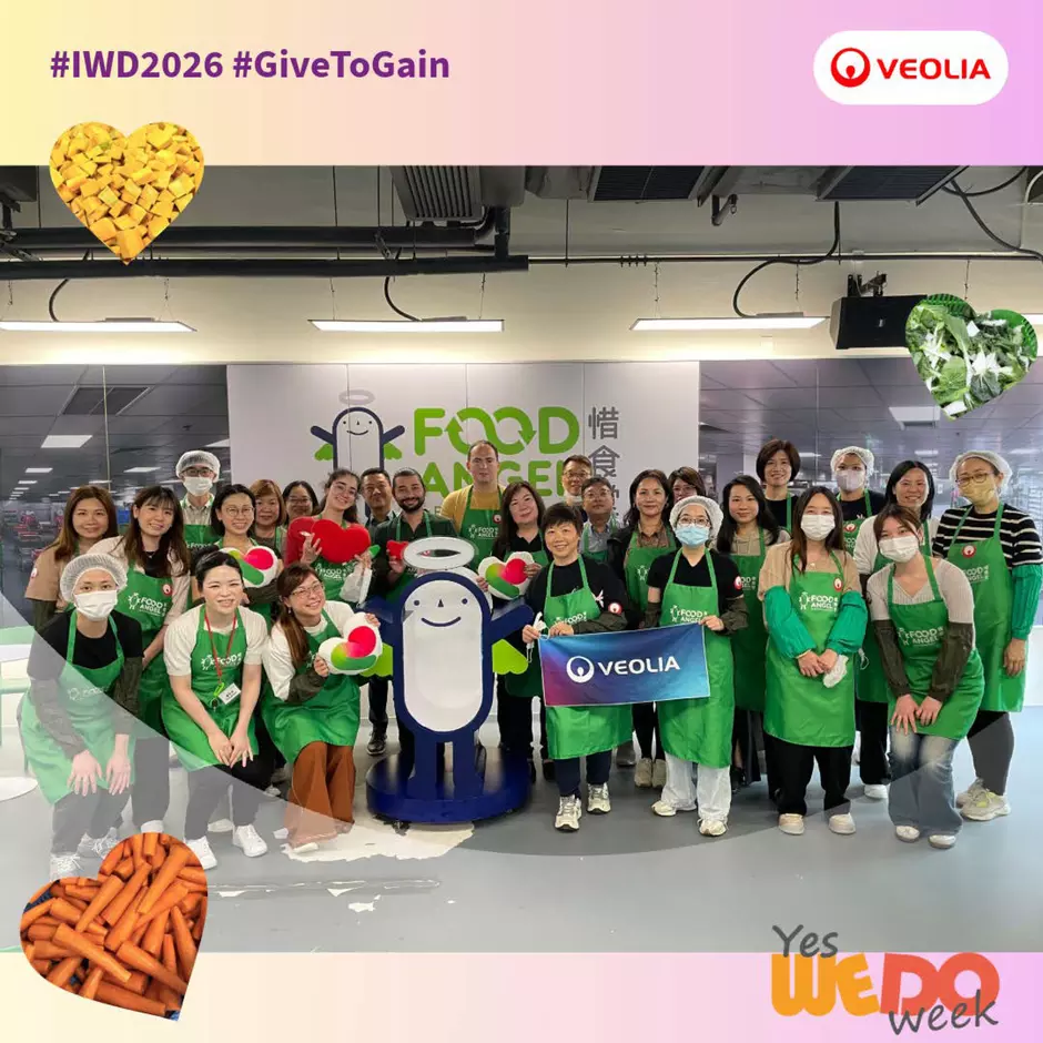 Veolia Volunteers Support Food Angel in Celebration of International Women's Day